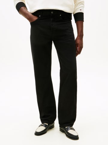Tommy Hilfiger Spijkerbroek - straight fit - zwart