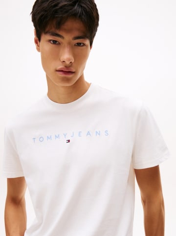 TOMMY JEANS Koszulka w kolorze kremowym