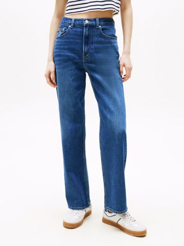 TOMMY JEANS Dżinsy - Straight fit - w kolorze granatowym