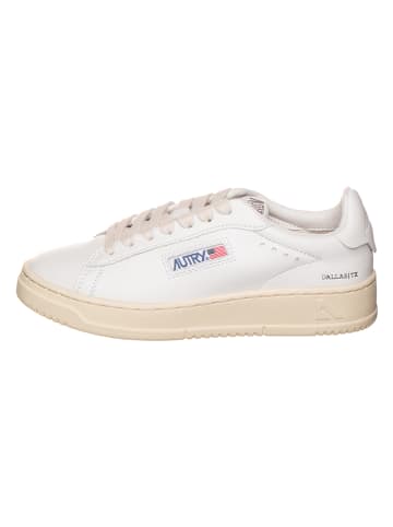 AUTRY Leder-Sneakers "Dallas Low" in Weiß