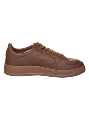 AUTRY Leren sneakers "Medalist" bruin