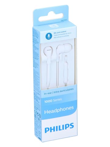 Philips In-Ear Kopfhörer "TAE1105WT" in Weiß
