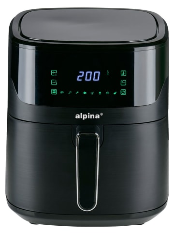 Alpina Heteluchtfriteuse zwart - 6,5 l