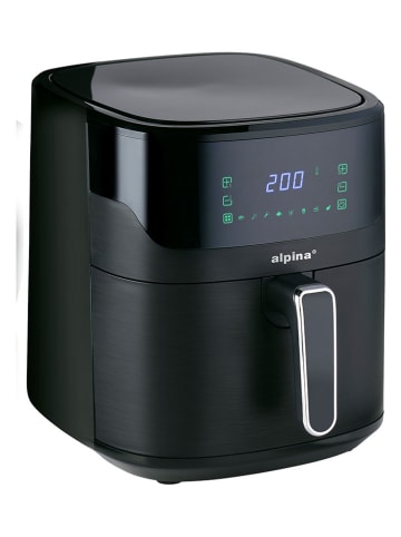 Alpina Frytkownica beztłuszczowa w kolorze czarnym - 6,5 l