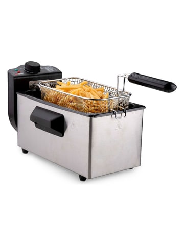 Alpina Friteuse "Deep fryer" zilverkleurig - 3 l