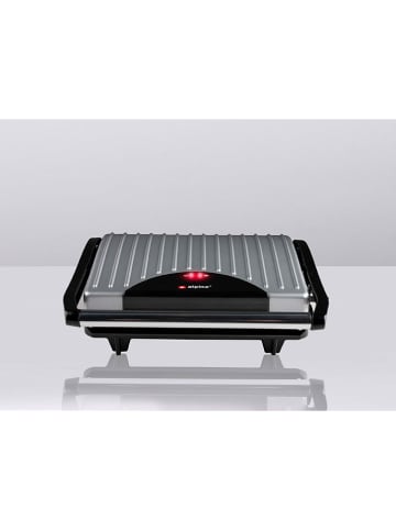 Alpina Kontaktgrill in Silber/ Schwarz