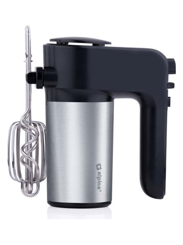 Alpina Handmixer in Silber/ Schwarz - (H)45 cm
