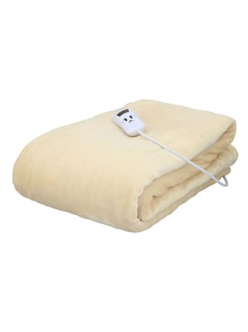Alpina Koc grzewczy w kolorze kremowym - 180 x 130 cm