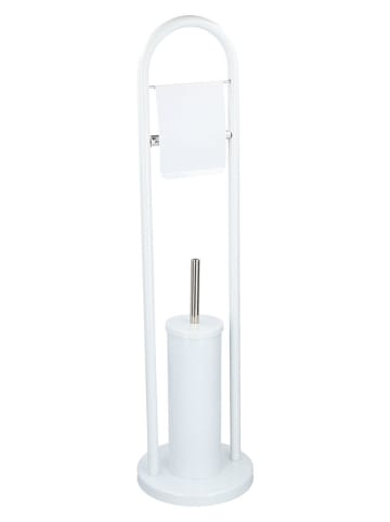 Alpina Toiletborstelgarnituur wit - (H)75 x Ø 20 cm