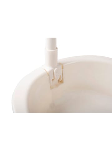 Alpina 2tlg. Kehrschaufel- und Besenset in Beige/ Creme - (L)97 cm