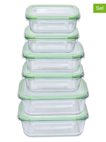 Alpina 12-delige set: vershouddozen groen