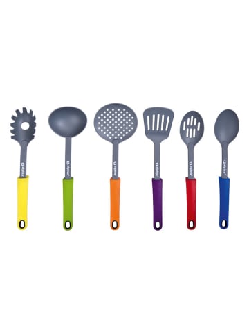 Alpina 7tlg. Kochbesteck-Set in Bunt