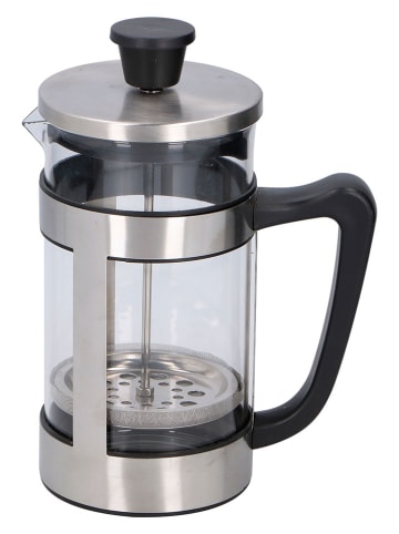 Alpina Kaffeebereiter in Silber/ Schwarz - 1 l