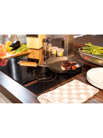 Alpina Grillpan zwart - Ø 24 cm