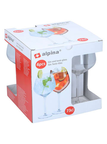 Alpina 4er-Set: Cocktailgläser - 730 ml