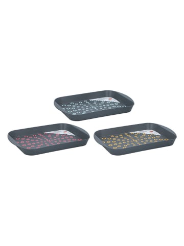 Alpina Dienblad grijs - (B)44 x (H)29,5 x (D)4,5 cm