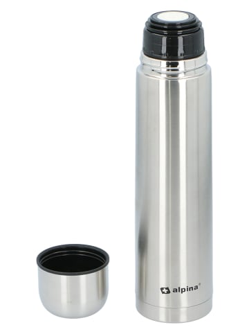 Alpina Isolierkanne in Silber - 1 l