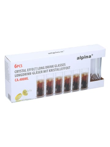 Alpina Szklanki (6 szt.) - 400 ml
