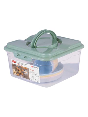 Alpina 21-delige picknickset groen