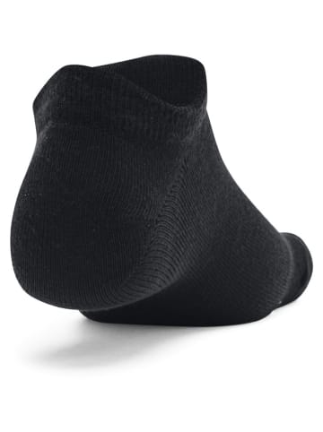 Under Armour 6er-Set: Trainingssocken "Essential No Show" in Schwarz