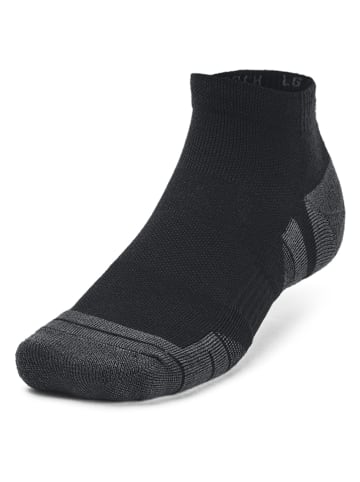 Under Armour Skarpety sportowe (3 pary) "Performance Tech" w kolorze czarnym