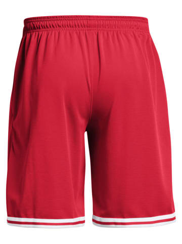 Under Armour Szorty sportowe "Perimeter" w kolorze czerwonym