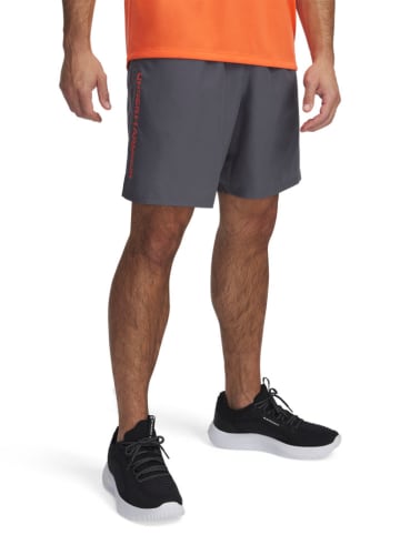 Under Armour Szorty sportowe "Tech Woven" w kolorze szarym