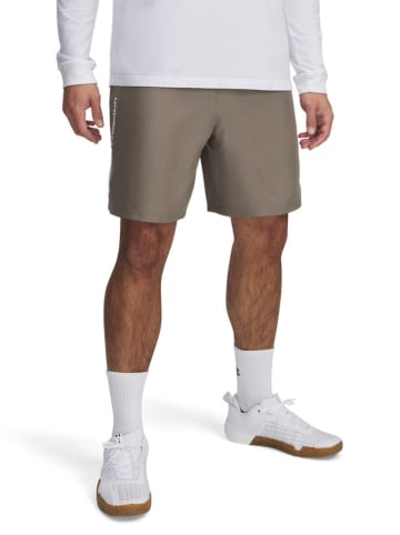 Under Armour Szorty funkcyjne w kolorze khaki