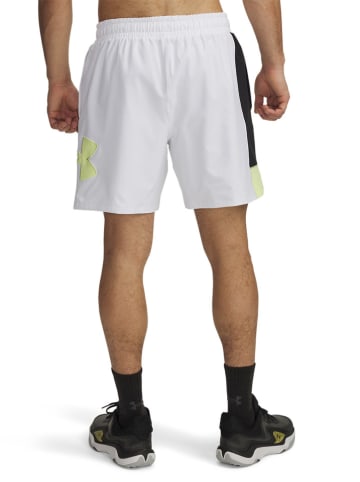 Under Armour Szorty sportowe w kolorze białym