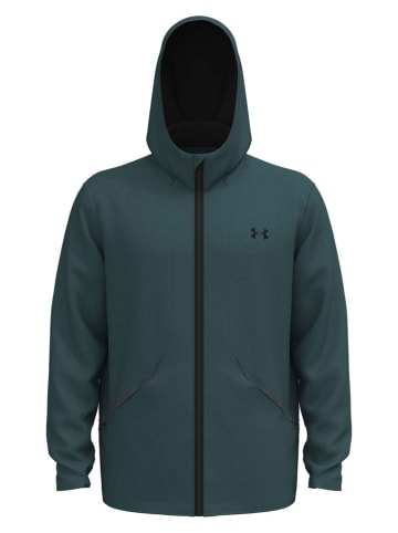 Under Armour Bluza "Unstoppable" w kolorze ciemnozielonym