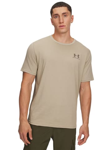 Under Armour Shirt "Sportstyle" in Beige