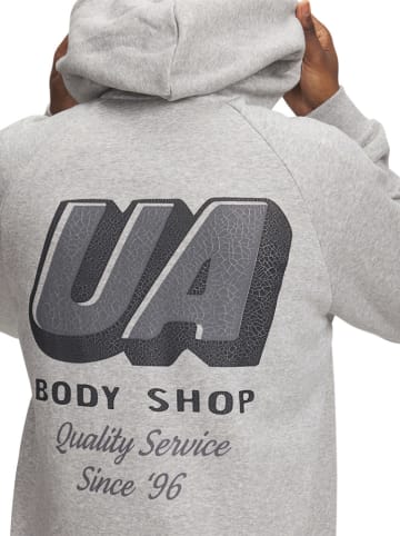 Under Armour Fleecehoodie in Grau