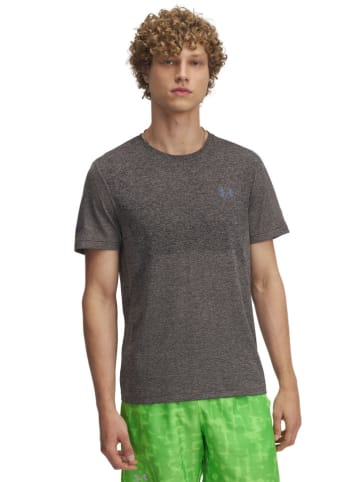 Under Armour Koszulka sportowa "Stride" w kolorze szarym
