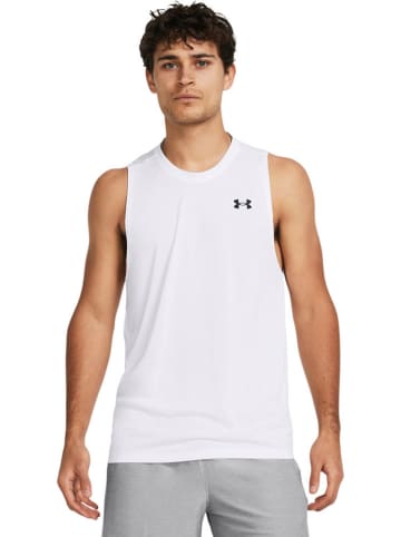 Under Armour Top sportowy w kolorze białym