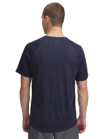 Under Armour Trainingshirt "Tech" donkerblauw