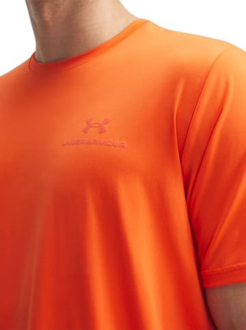 Under Armour Koszulka sportowa "Vanish Energy" w kolorze pomarańczowym