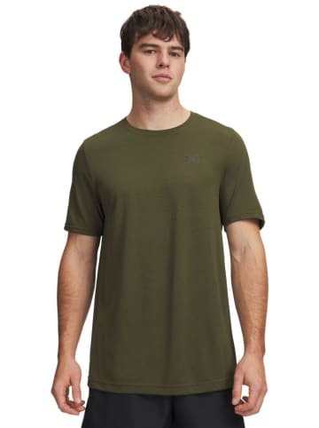 Under Armour Koszulka spotowa "Vanish Seamless" w kolorze khaki