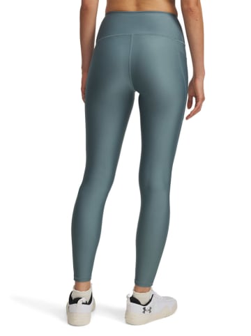 Under Armour Legginsy funkcyjne w kolorze szaroniebieskim