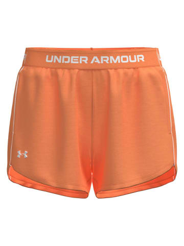 Under Armour Szorty funkcyjne w kolorze pomarańczowym