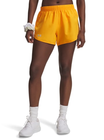 Under Armour Szorty funkcyjne w kolorze pomarańczowym