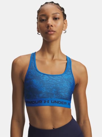 Under Armour Sportbeha blauw - Medium