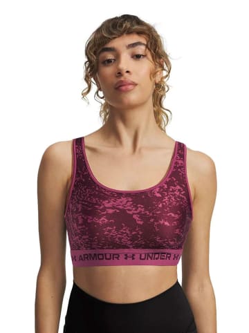 Under Armour Sportbeha roze - medium