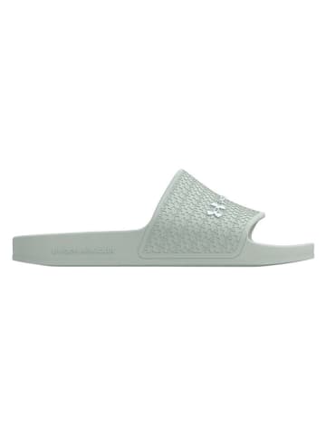 Under Armour Pantoletten in Mint