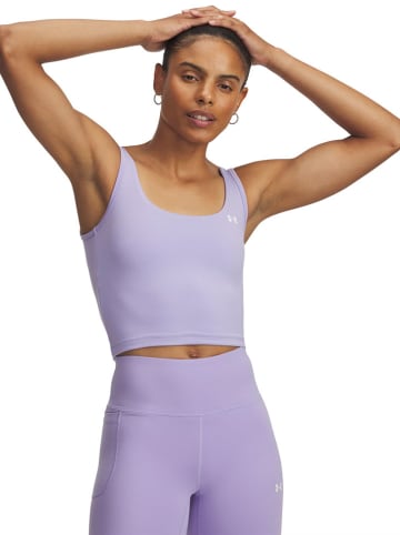 Under Armour Top sportowy w kolorze fioletowym
