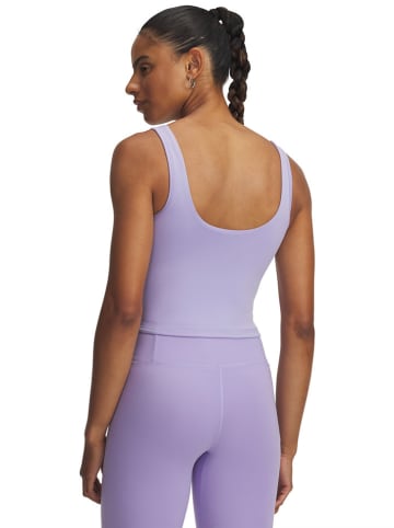 Under Armour Top sportowy w kolorze fioletowym