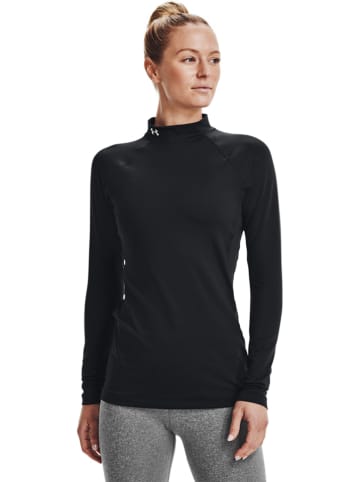 Under Armour Koszulka funkcyjna "HeatGear Authentics" w kolorze czarnym