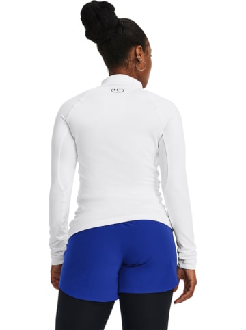 Under Armour Koszulka funkcyjna "HeatGear Authentics" w kolorze białym