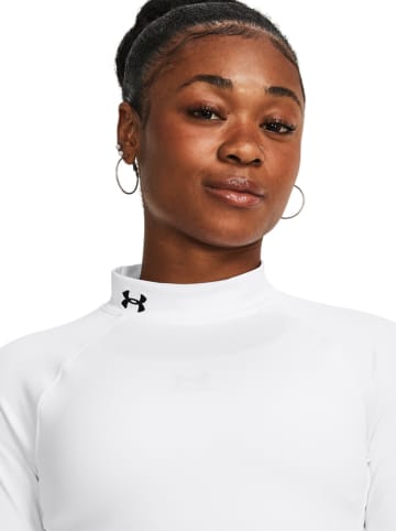 Under Armour Koszulka funkcyjna "HeatGear Authentics" w kolorze białym