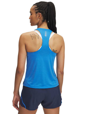 Under Armour Top sportowy "Launch" w kolorze niebieskim