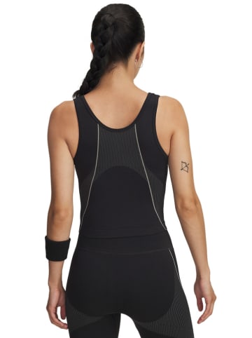 Under Armour Top funkcyjny w kolorze czarnym